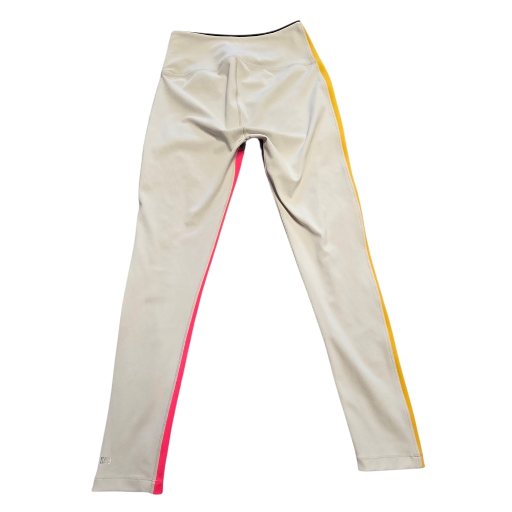 Splits59 Leggings Sam High Waist Techflex 7/8 Pants White Colorblock Medium - Picture 6 of 8